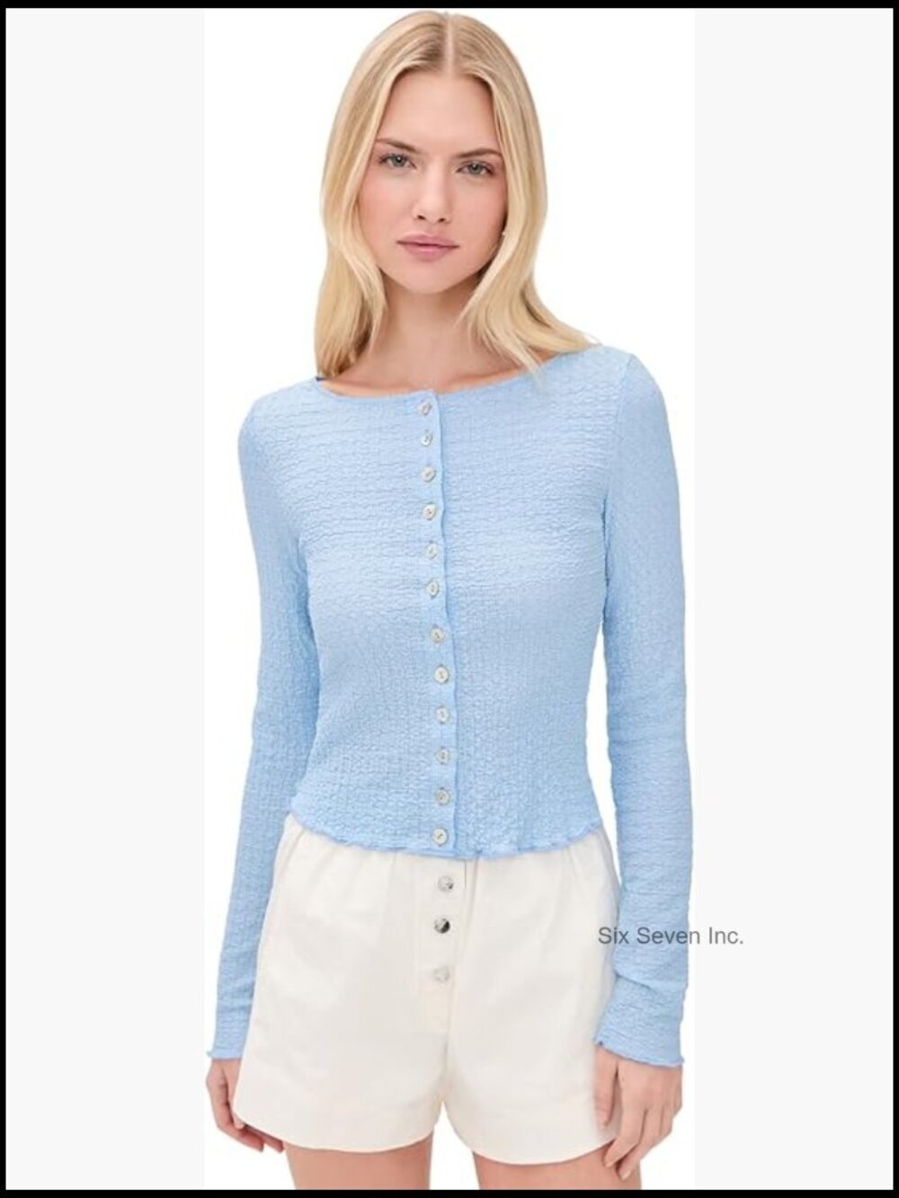 Lightweight Crinkle Knit Tank Top with Stretch